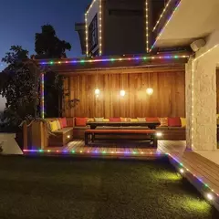 Manguera Led 10 Mts Luces Flexible 7 Efectos Navidad Enchufe - tienda online