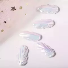 Polvo Holográfico Efecto Espejo + Aplicador Nail Art - mqregalosmayorista