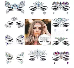 Imagen de Strass Stickers Cristales Autoadhesivos Faciales Tatto