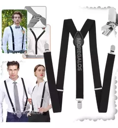 Tiradores Unisex De Vestir Elastizados Regulable Ideal Traje - comprar online
