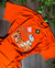 Camiseta Feminina Tigrão - Cor Laranja - comprar online