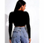 Cropped Manga Longa - comprar online