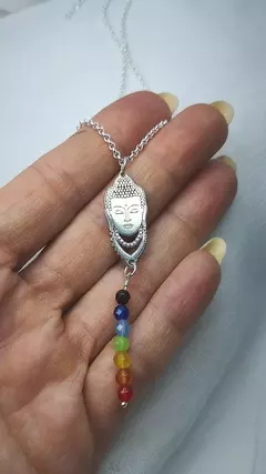 Gargantilha Chakras Elo Portugues 35 cm mais Ext 8 cm em Prata 925 - loja online
