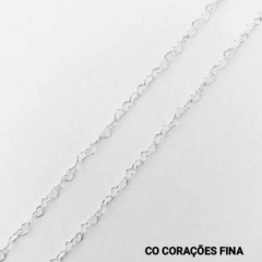 Pulseira Elos Corações em Prata 925 - comprar online