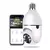 Foco Cámara 360 Wifi Security Visión Nocturna HD Color Blanco
