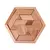 Brinquedo de Madeira Hexagonal Quebra-cabeça na internet