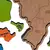 Mapa do Brasil Brinquedo de Madeira Educativo - Loja ForKids