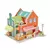 Casas em Miniatura de Papel 3d Montessori