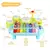 Conjunto de Brinquedo Infantil Bebê Piano, Xilofone e Bateria 3 em 1 - comprar online