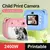 Máquina Fotográfica Digital Infantil com Impressão Térmica - comprar online