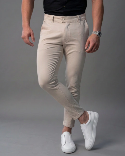 Calça Alfaiataria Sarja HM - comprar online