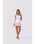 Short duplo Feminino Drop Shot Coleção Nicole Nobile