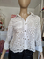 Camisa Broderie detalles Corazon