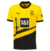 Camisa Borussia Dortmund I Home Titular 23/24 - Torcedor Masculina - Amarela. grafismo do signal iduna park, muralha amarela 2023-2024