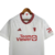 Camisa branca do Manchester United away reserva II 23/24, com detalhes em vermelho - team viewer