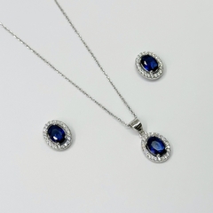 Conjunto ovalo .925 - comprar en línea