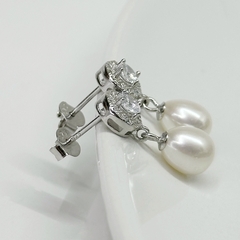 Imagen de Aretes perlita .925
