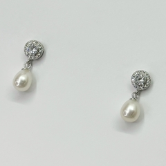 Aretes perlita .925 - tienda en línea