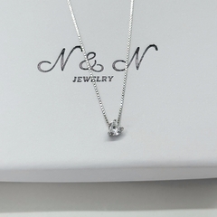 Collar corazón mini .925