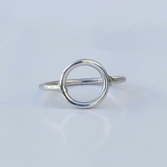 Anillo circulo .925 - N&N