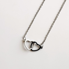 Collar corazones entrelazados - comprar en línea