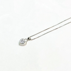 Collar corazón esmaltado - comprar en línea