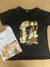 Remera arte c/strass