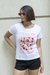 Remera frutilla market con strass