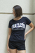Remera de serpiente con strass