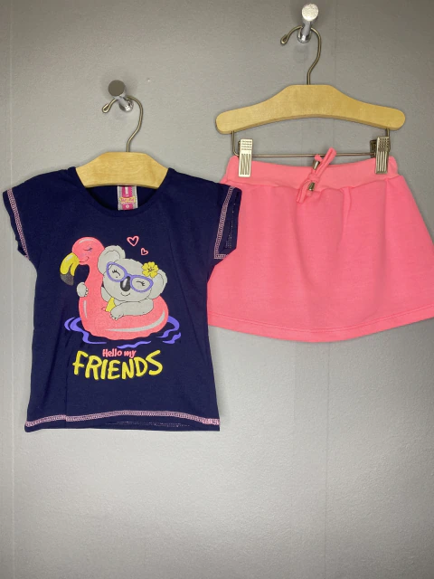 Conjunto infantil feminino TILEESUL - Ff6 (AL070)