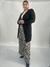 Casaco Alongado com Bolso em Tricot - comprar online