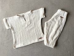 Camiseta y Pantalón - Gasa Algodón