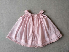 Vestido Bambula y Crochet - Little - comprar online