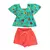 Conjunto Infantil Bata de Frutas e Shorts Linho - comprar online