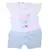 Macacão Bebê Menina Curto Bordado Hello - LabKids - Roupas Bebê e Infantil
