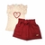 Conjunto Infantil Menina Blusinha e short com bolso Tam. 1 - comprar online