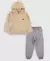 Conjunto Infantil Meia Estação Liso