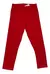 Calça Legging Bebê Menina Cotton Vermelha na internet
