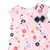 Conjunto Bebê Blusinha MC e Shorts Florzinha Salmão - LabKids - Roupas Bebê e Infantil