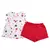Conjunto Bebê Menina Blusinha Off White Florzinha e Shorts - comprar online