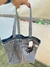 Bolsa Jeans Cinza