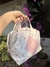 Bolsa com estampas rosas