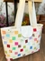 Bolsa em patcworck ladrilhos - comprar online