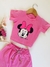 Conjunto short saia Minnie. na internet