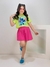 Conjunto stitch pink.