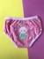 Calcinha Infantil-Coelhinho-Rosa chiclete.