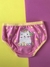Calcinha Infantil- Caticorns- Rosa chiclete.