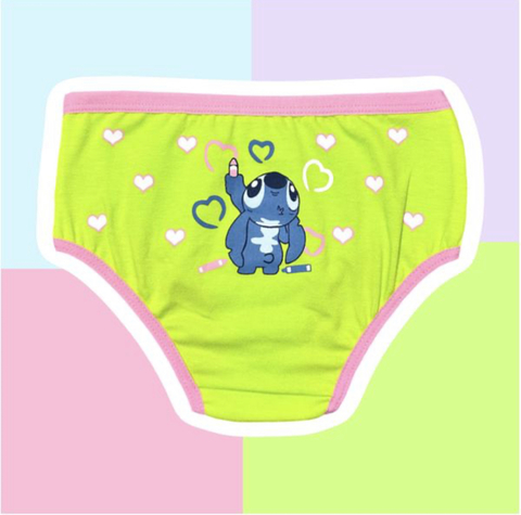 Kit com 5 calcinhas-Stitch - comprar online