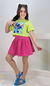 Conjunto stitch pink. na internet