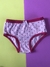 Calcinha Infantil-corações-lavanda. - comprar online